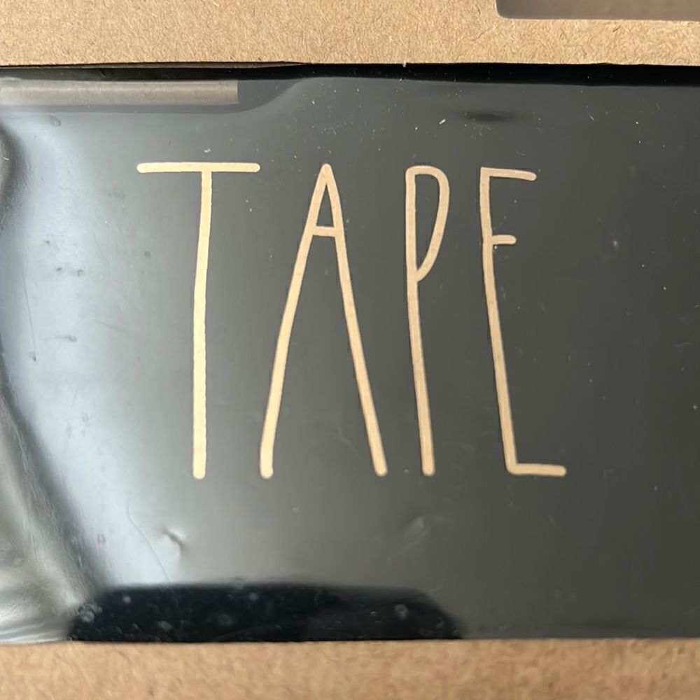 Rae Dunn Ceramic Tape Dispenser
"Tape" 2 Rolls Washi Tape New In Box
